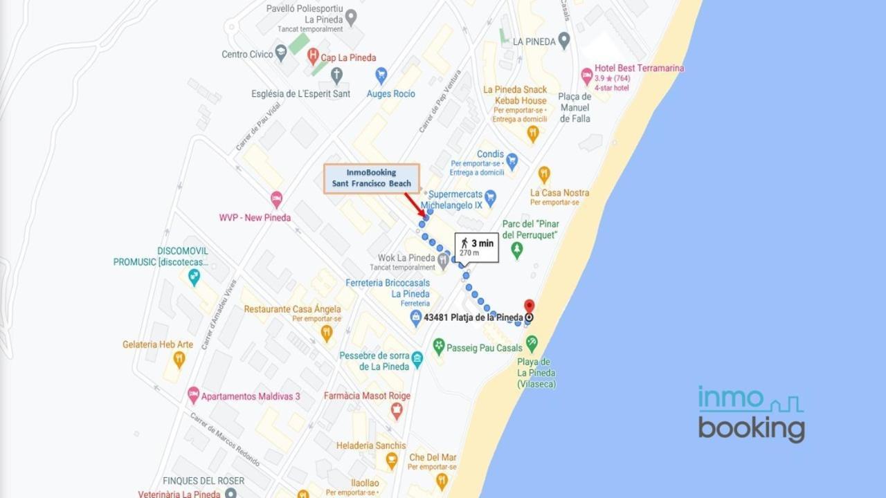 拉皮内达Sant Francisco Beach And Pool公寓 外观 照片